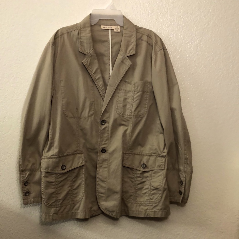 DKNY JEANS Two Buttons, Travel Casual Blazer/Preowned